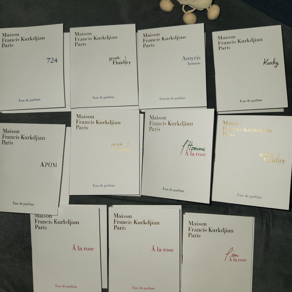Maison Francis Kurkdjian Perfume Collection